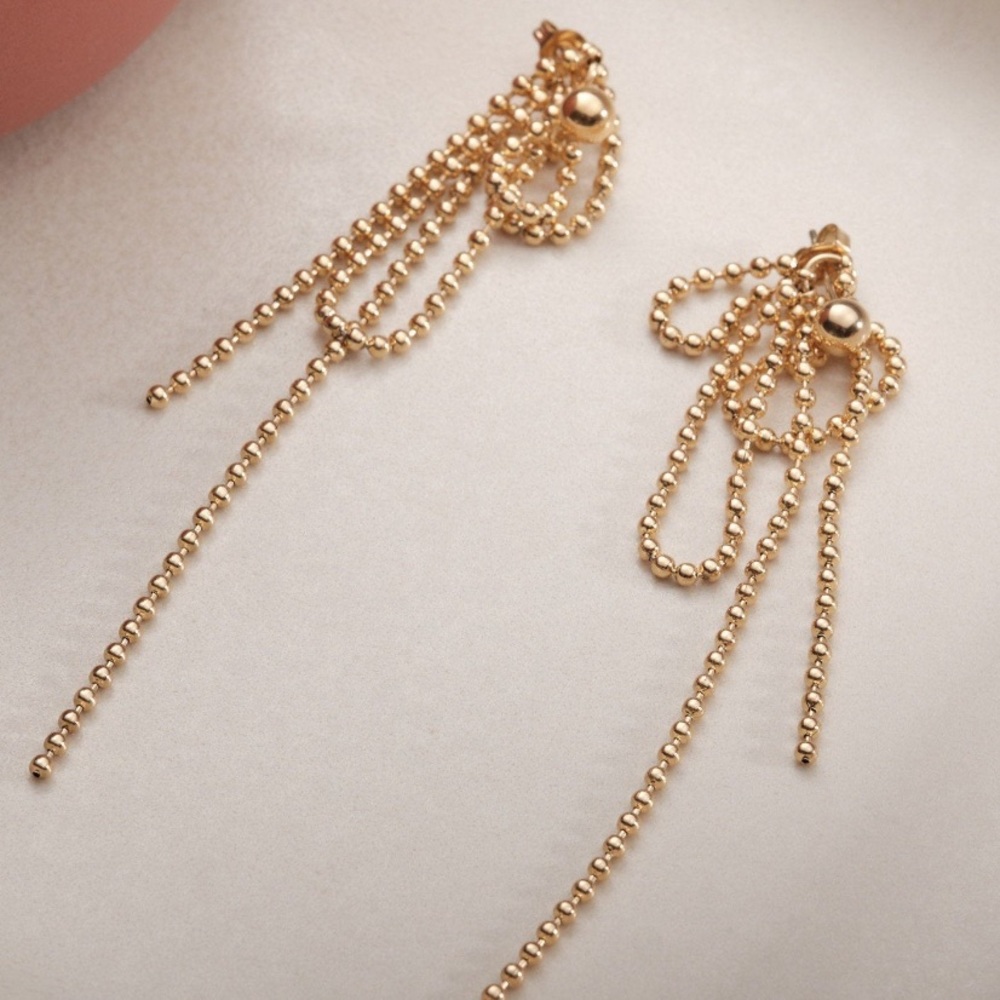 Seed beads earrings - Picture 2 of 6